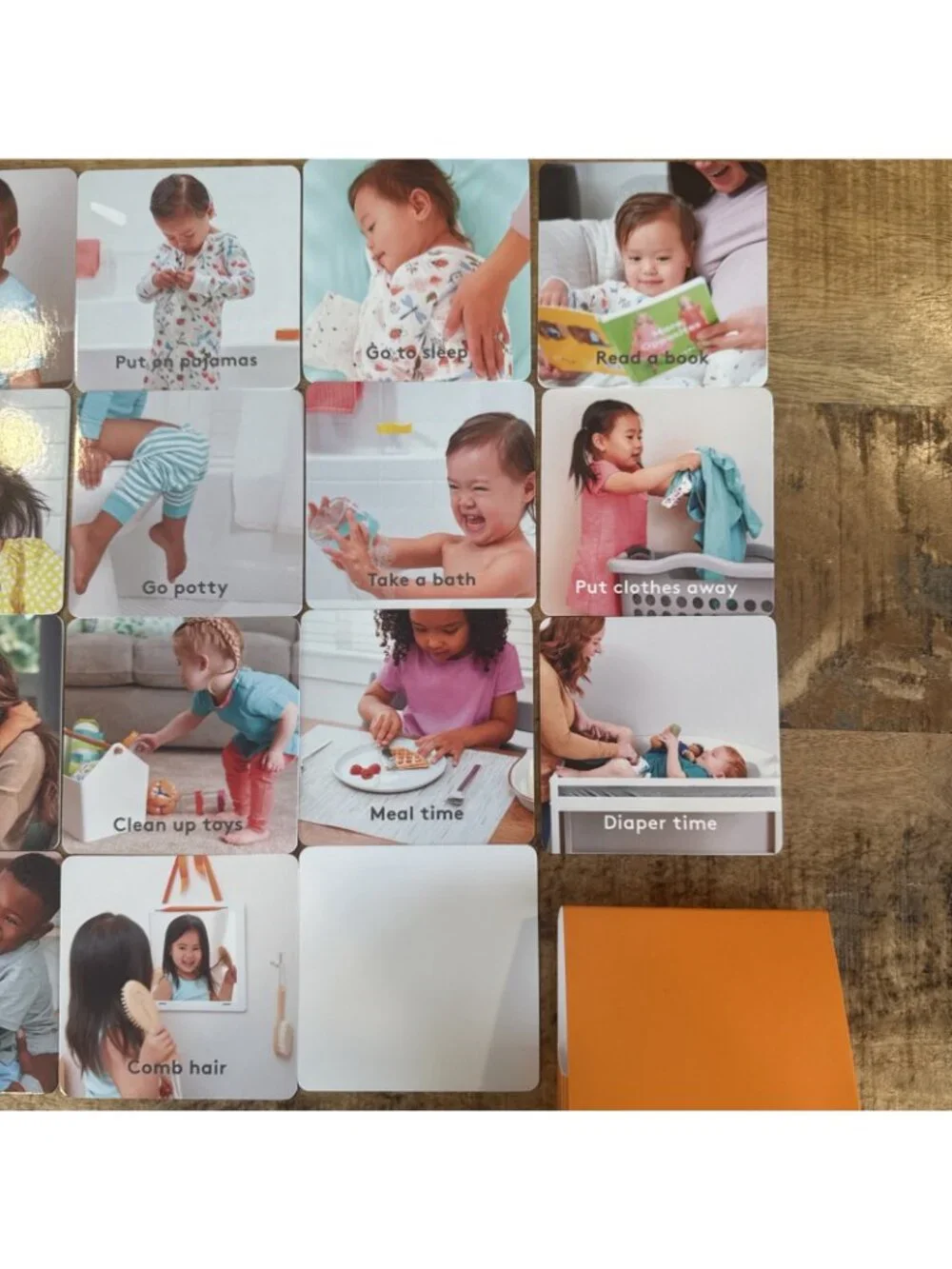 Lovevery Let's Map It Out Routine Cards The Helper Play Kit 15 Cards And Box